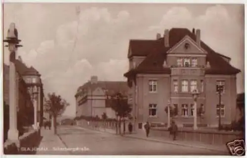 14371 Ak Glauchau Scherbergstraße um 1920