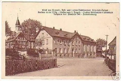 14402 Ak Gruß aus Klaffenbach im Erzgeb. Gasthof 1929