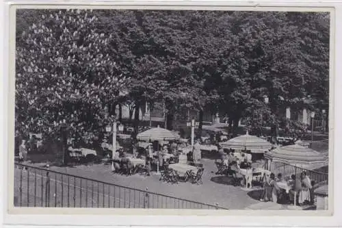 36983 Ak Gaststätte zum Narrenhäuschen Dresden am Königsufer Elbterrasse 1938