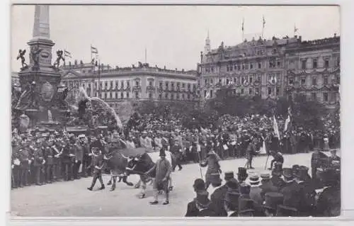 83552 Ak Historischer Festzug zur Universitäts Jubelfeier in Leipzig 1909, Nr.20