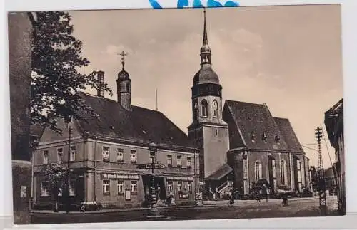 85253 Ak Markranstädt Kreis Leipzig Markt 1960