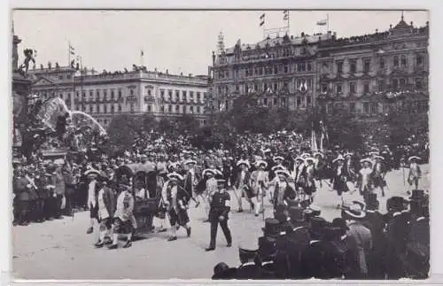 82687 Ak Historischer Festzug zur Universitäts Jubelfeier in Leipzig 1909, Nr.18