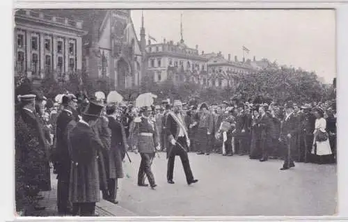 82738 Ak Historischer Festzug zur Universitäts Jubelfeier in Leipzig 1909, Nr.16