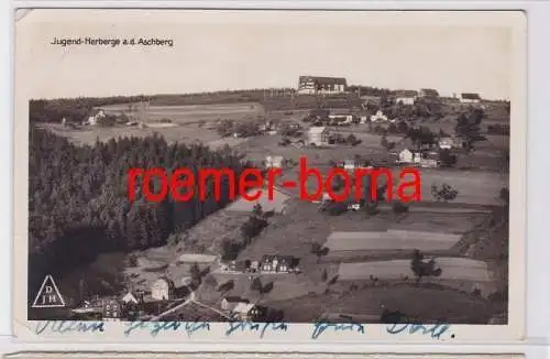 80792 Foto Ak Jugend-Herberge auf dem Aschberg 1933