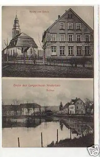 31275 Mehrbild Ak Gruß aus Langenleuba Niederhain 1910