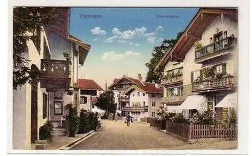 59530 Ak Tegernsee Rosenstrasse um 1910