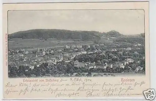 32036 Ak Kissingen Totalansicht vom Staffelberg 1904