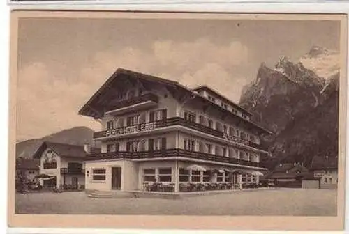 50434 Ak Mittenwald Alpenhotel Erdt 1932