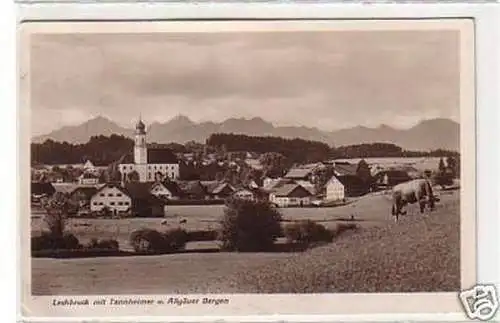 31249 Ak Lechbruck mit Tannheimer & Allgäuer Bergen1934