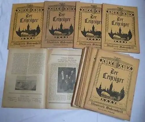 31 illustrierte Wochenschrift "Der Leipziger" 1919-1921