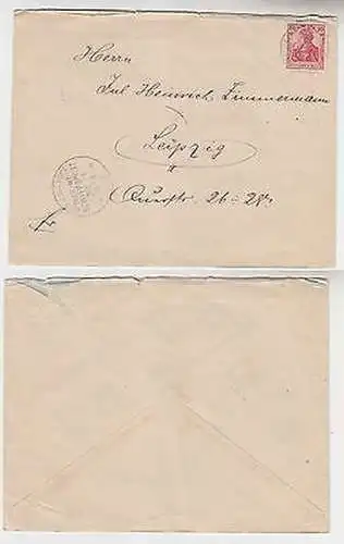 65018 Brief Stempel Kaiserlich Deutsche Marine Schiffspost Nr.11, 1907