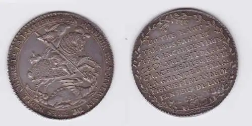 1 Taler Silber Münze Sachsen-Albertinische Linie Johann Georg II. 1678 (117282)