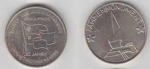 DDR Medaille 30 Jahre Jungaktivistenbewegung 1978