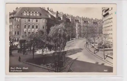 905931 Ak Karl Marx Stadt Zeißstrasse 1954