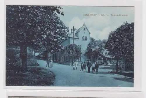 906050 Ak Rabenstein in Sachsen Schloß Brauerei um 1910