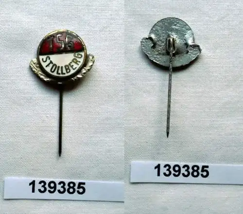 DDR Sport Anstecknadel Ehrennadel TSG Stollberg in Silber (139385)