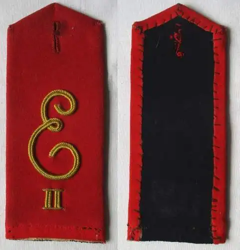 Preußen Schulterklappe Mannschaften Eisenbahn-Regiment Nr. 2 1.WK (139588)