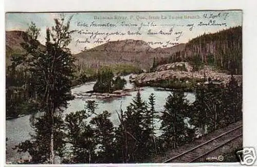 27493 Ak Batiscan River P. Que. from la Tuque Branch 1907