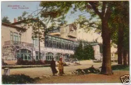 20413 Ak Schierke im Harz Hotel Fürstenhöh um 1920