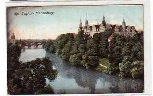 40316 Ak königliches Schloss Merseburg 1913