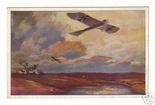 schöne Ak MilitärFlugzeug Taube im 1.Weltkrieg 1916