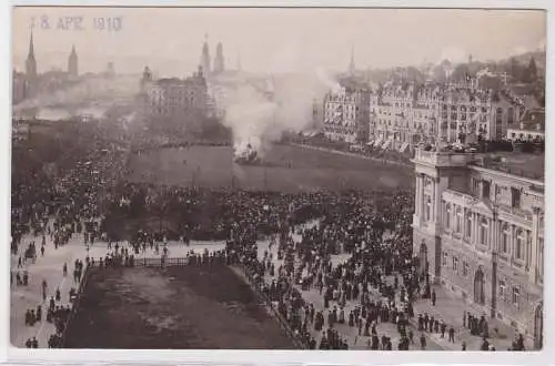 93828 Foto Ak Zürich 'Sechseläuten' 18. April 1910