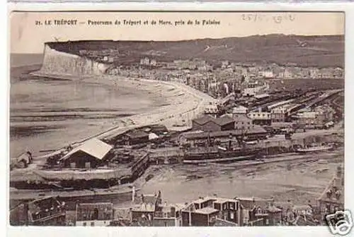 31323 Ak Le Tréport Panorama du Tréport um 1915