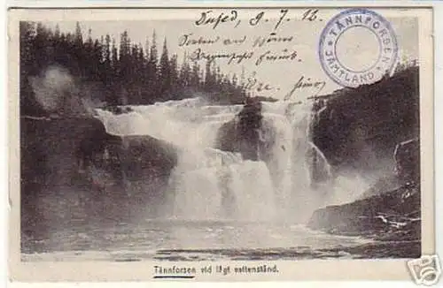 13024 Ak Tännforsen Jämtland Schweden 1912