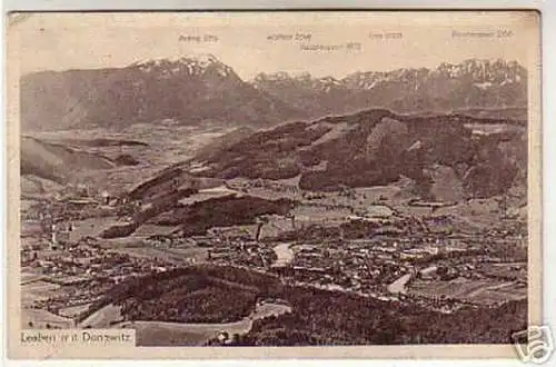 schöne Ak Österreich Leoben mit Donawitz 1912