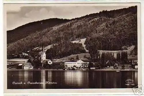 00002 Ak Gasthaus Seewirt Ossiach Kärnten um 1940