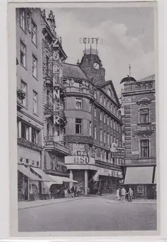 81416 Ak Brünn Brno Warenhaus Aso 1943