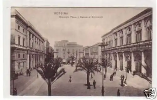 31065 Ak Messina Minicipio Piazza um 1920