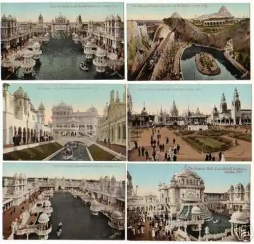 03491/6 Ak London Latin British Exhibition 1912