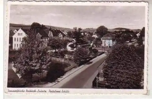 48923 Ak Neukirch-Lausitz Pestalozzi-Schule 1944