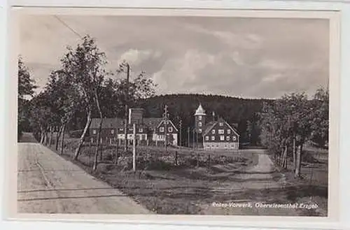 51092 Ak Oberwiesenthal im Erzgebirge rotes Vorwerk um 1940