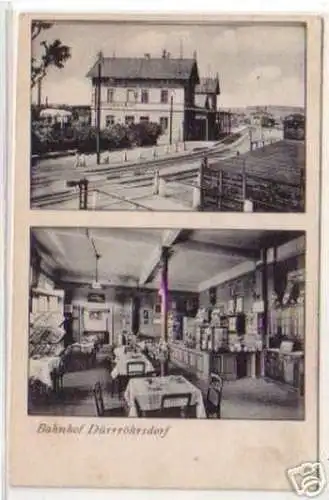 19445 Mehrbild Ak Bahnhof Dürrröhrsdorf 1926