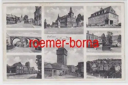 73803 Mehrbild Ak Gruß aus Oelsnitz im Erzgebirge um 1950