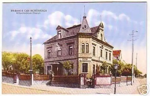 10309 Ak Kötzschenbroda Oberort Bäckerei & Cafe 1920