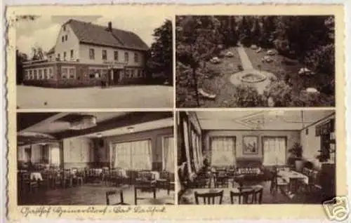 09026 Ak Bad Lausick Gasthof Heinersdorf 1939