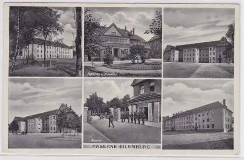 96250 Mehrbild Ak Kaserne Eilenburg, Kasino, Kantine, Wache 1935