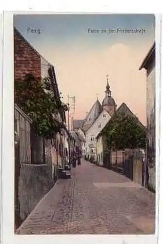 39976 Ak Penig Partie an der Friedensstraße um 1910