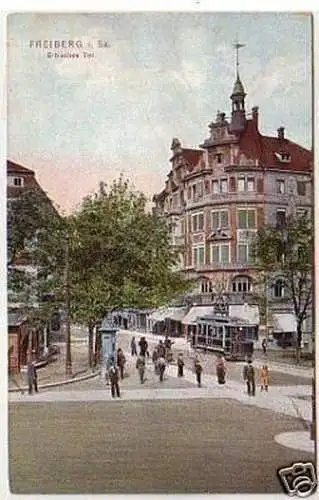 33866 AK Freiberg in Sachsen Erbisches Tor 1908