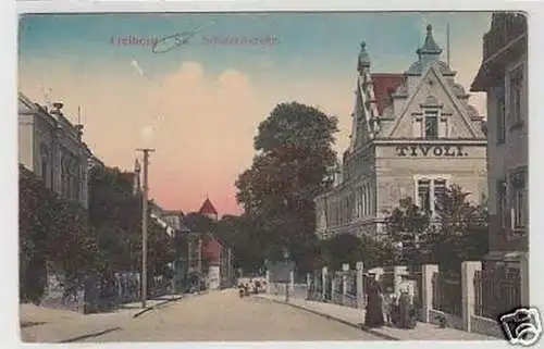 33848 Feldpost Ak Freiberg Ballhaus Tivoli 1914