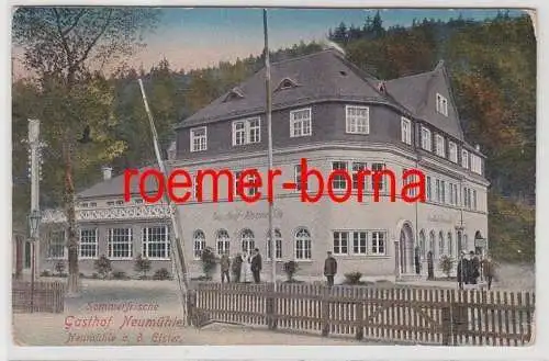 82647 Ak Sommerfrische Gasthof Neumühle an der Elster um 1930