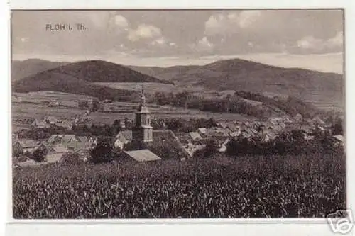 13520 Ak Floh in Thüringen Totalansicht 1925