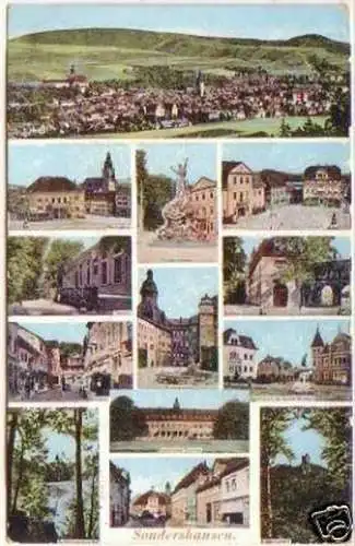 21219 Mehrbild Ak Sondershausen 1915