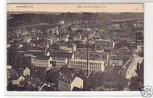 21992 Ak Schmölln S.-A. Blick vom Ernst Agnes Turm 1915