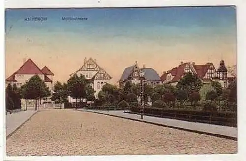 37526 Ak Rathenow Moltkestrasse 1919