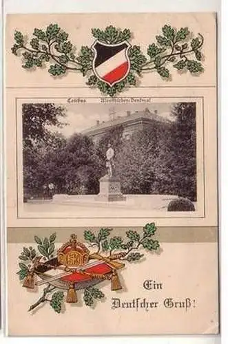 51709 Patriotika Ak Cottbus Alvensleben Denkmal 1916