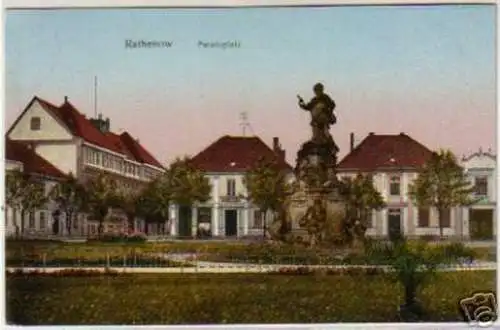 14708 Ak Rathenow Paradeplatz 1920